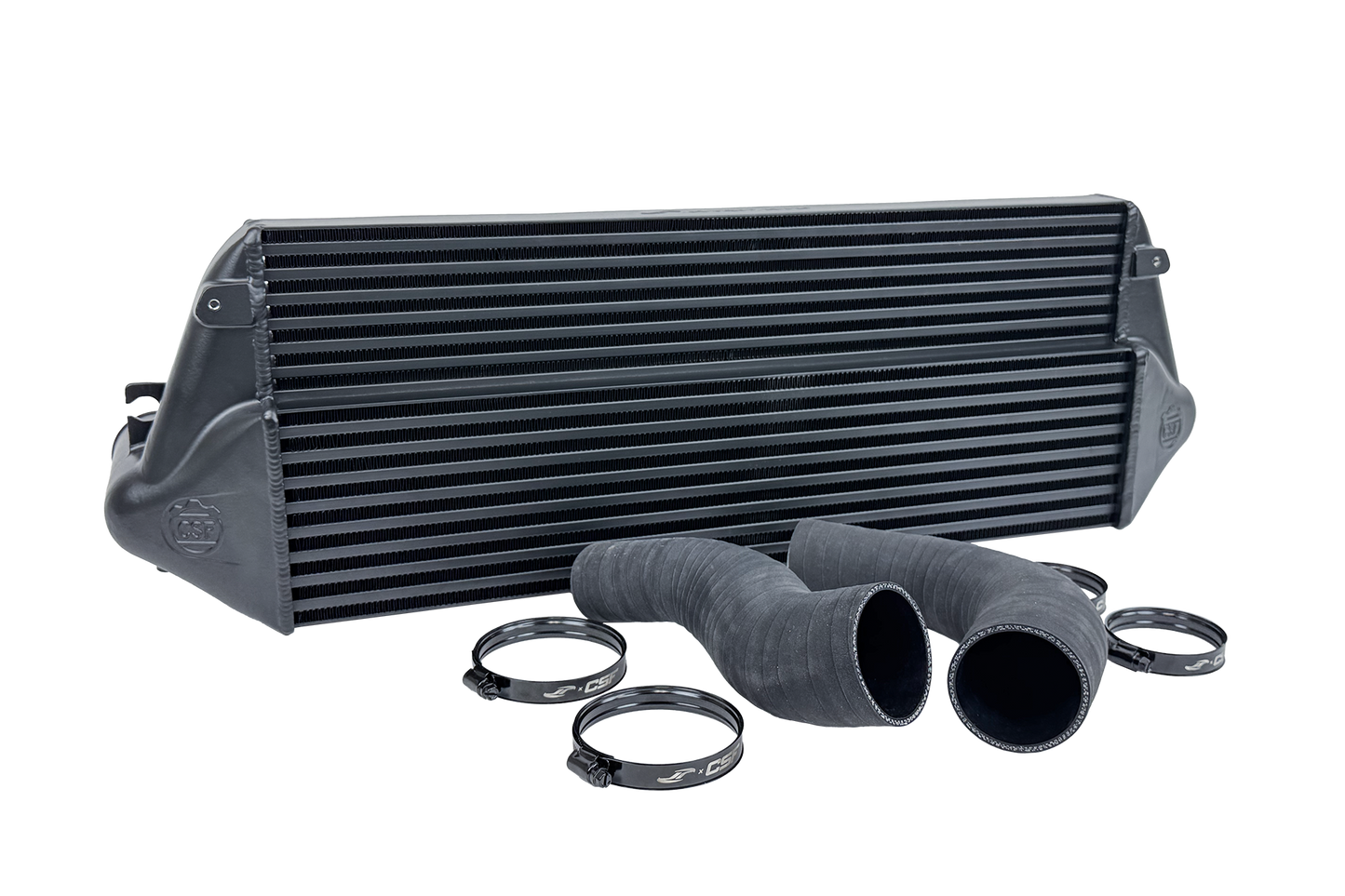 CSF 2023+ Toyota GR Corolla High Performance Stepped Core Intercooler System - Black