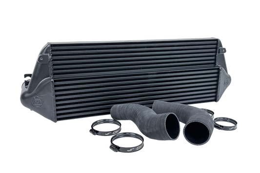 CSF 2023+ Toyota GR Corolla High Performance Stepped Core Intercooler System - Black